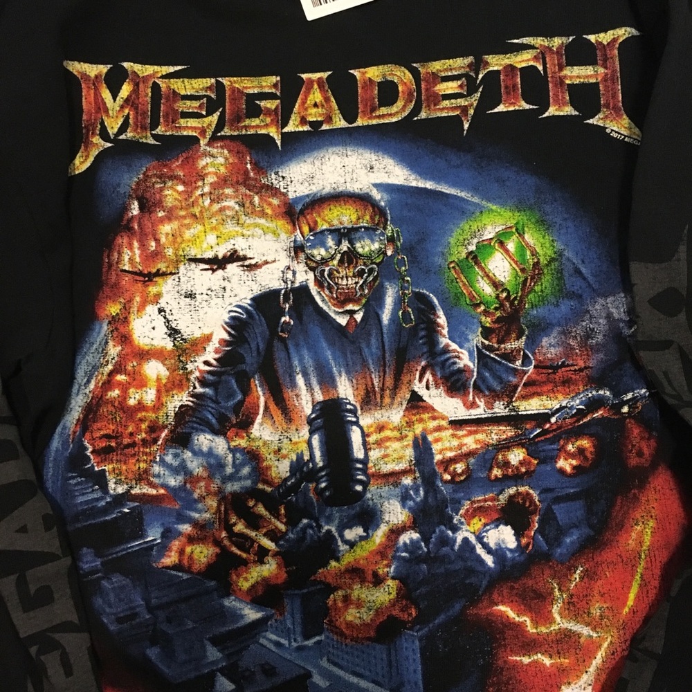 Megadeth cropped long sleeve tee - Picture 6 of 7